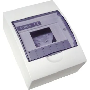 Úložný box SEZ Rozvodnice na omítku, 1 řada, 5 modulů STIAKTAO613-6