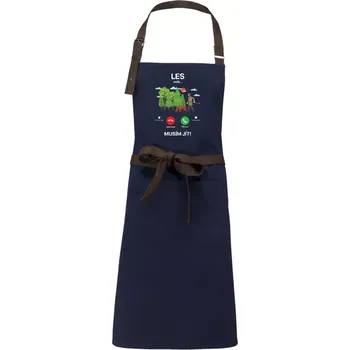 Kuchyňská zástěra Zástěra Kariban Vintage Les volá... musím jít!