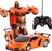 RC Transformer 2v1 auto/robot 21 x 9 x 7 cm, oranžový