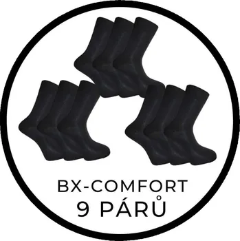 Pánské ponožky MEGAPACK 9párů - BX-COMFORT české kvalitní bambusové ponožky BAMBOX (BAMBOX bambusové ponožky BX-COMFORT)