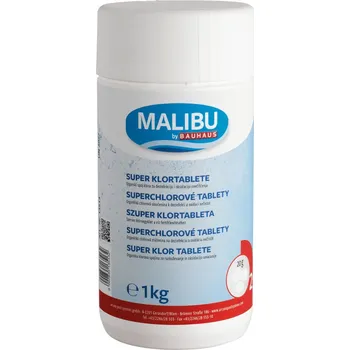 Bazénová chemie Malibu Bazénová chemie chlorové tablety, 1 kg, tableta: 20 g 13513