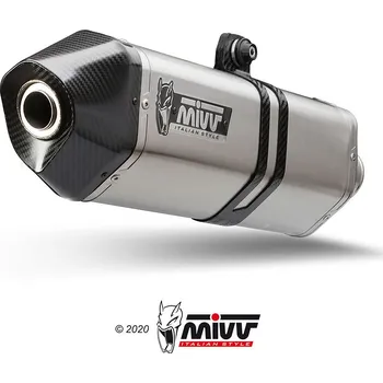 Výfuk pro motocykl MiVV Exhaust Itálie Suzuki DL 800 V-Strom koncovka výfuku SPEED EDGE MiVV provedení: nerez ocel