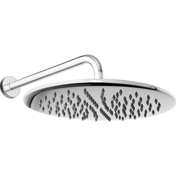 Sprchová hlavice Sada hlavová sprcha Oltens Sondera 37002100, nástěnné rameno Oltens Lagan 39400100