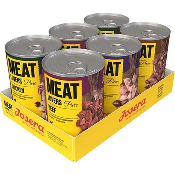 Krmivo pro psa Josera Meatlovers Pure multipack 6× 400 g
