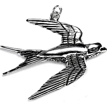 Přívěsek Stříbrný přívěsek vlaštovka - P968 (Stříbrná vlaštovka)