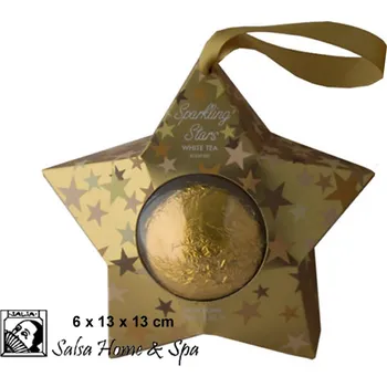 Tělové mléko SALSA BC SPARKLING STARS • sůl koupel 100g Hvězda