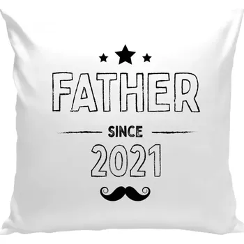 Polštář Polštář bílý 40x40 cm Father since