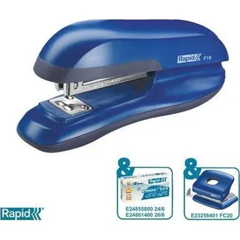 rapid Sešívačka F16, tmavě modrá, 30 listů, RAPID 21589