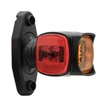 Přídavný světlomet Poziční světlo - tykadlo LED, 12/24V, kabel 0,5m, rovné, krátké, univerzální 16259