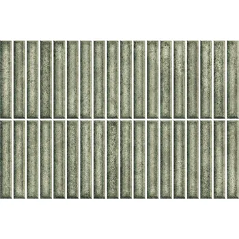 Obklad Monpelli mozaika olive murano - obkládačka mozaika 19,8x29,8 zelená lesk 165027