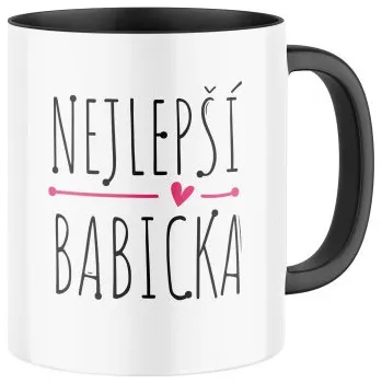 Keramický hrnek s potiskem Nejlepší babička