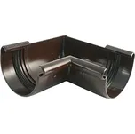 Marley Žlabový roh, PVC, hnědý, ø 105 mm, vnitřní rohový 90 ° 75976