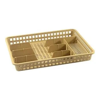 Příborník do zásuvky Příborník 26x35cm 5 přihrádek široký béžový CZ