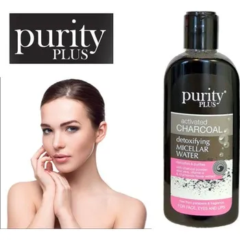 Micelární voda PURITY PLUS CHARCOAL Detoxikační micelární voda