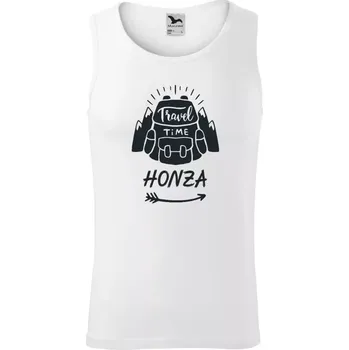 Pánské tílko Pánské tílko Malfini Core Travel time se jménem