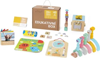 eliNeli Edukativní box pro děti od 36 měsíců 40 ks