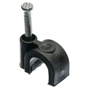 kabelová chránička SEZ-CZ SEZ Příchytka H.7005C-50 kabelová černá (50ks) H.7005C-50