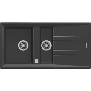 Teka Stone dřez tegranit 100x51 cm šedá/grafitová/onyx 115360013