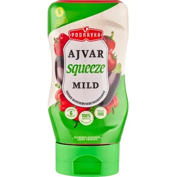 Omáčka Ajvar jemný squeeze 310g Lagris