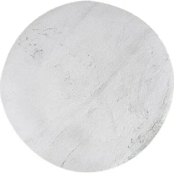 Koberec Happy Shaggy kusový koberec, ø 120 cm, stříbrný, 100% polyester HEARUN800SIL120120