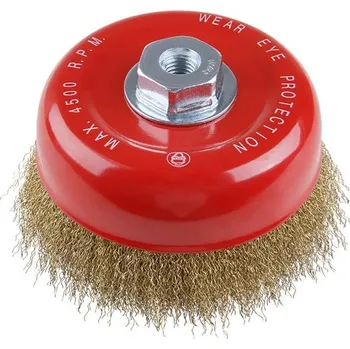 Příslušenství k brusce Kartáč rotační hrnkový vlnitý FESTA 150mm M14