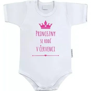 Kojenecký body Dětské body s krátkým rukávem Princezny se rodí v ...