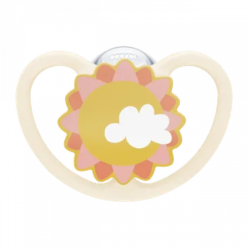 dudlíky NUK dudlík Space (6-18 m.) - box Barva: Slunce