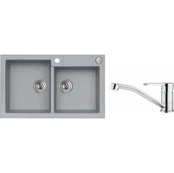 Granitový dřez SET ALVEUS ROCK 90 - 81 24218