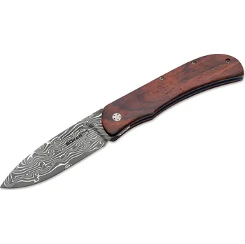 Böker Plus Zavírací nůž - Exskelibur I Cocobolo Damast - 01BO222DAM