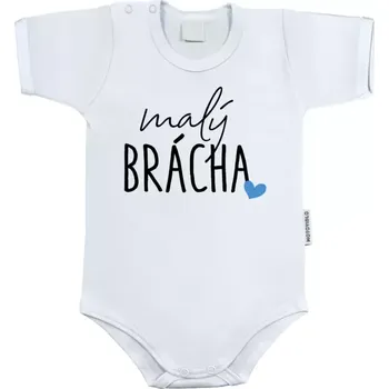 Kojenecký body Dětské body s krátkým rukávem Malý brácha