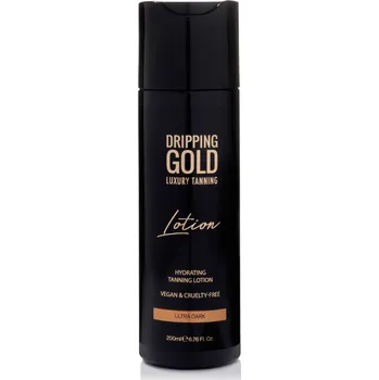 Samoopalovací přípravek SOSU Dripping Gold Tanning Lotion samoopalovací krém ultra dark 200 ml