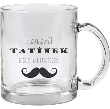 Hrnek 330 ml - skleněný Nejlepší tatínek pod sluncem