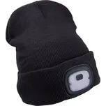 Čepice s čelovkou 4x25lm, nabíjecí, USB, tmavě šedá, ECONOMY, uni EXTOL LIGHT 43452