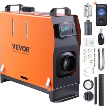 VEVOR Nezávislé naftové topení s Bluetooth 230V/12V 5kW