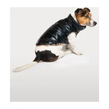 Obleček pro psa LIU JO Bunda pro psy prošívaná péřová černá vel. S/M