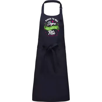 Kuchyňská zástěra Zástěra Kariban Classic Pouze ta nej ségra může povýšit na tetu