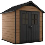 Keter Domek na nářadí Newton 757, EVOTECH™, polypropylen, kov, 4,54 m², hnědočerný 17208503