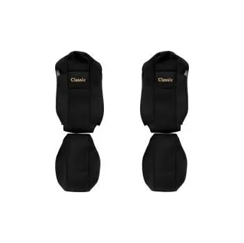 Potah sedadla Sada potahů sedaček (sedadel) pro MERCEDES ACTROS MP4/MP5 (od roku 2011) černá 20370