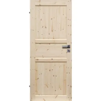 Interiérové dveře Normandia Interiérové dveře 70 L, 750 × 1985 mm, masivní dřevo, levé, borovice, plné Z06302