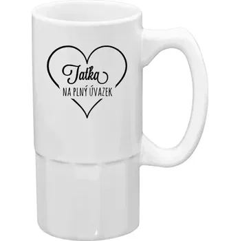 Sklenice Půllitr pro tatínka - Taťka na plný úvazek - 500 ml