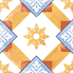 Slinutá dlažba Sevilla Mix, 250 × 250 mm, matná BAU2105