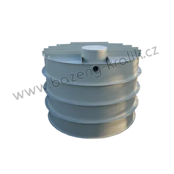 BAZENY KRALIK s.r.o. Akumulační retenční nádrž samonosná kruhová 7m3 DPH: 21% (pro firmu)