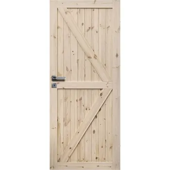 Interiérové dveře RADEX Dveře Loft II borovice, 70L