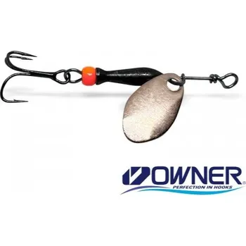 Umělá nástraha Rotační třpytka CLASSIC 000 - PINK GOLD (black/orange body)