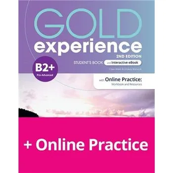 Učebnice Gold Experience 2nd Edition B2+. Podręcznik + Online Practice +