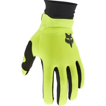 Cyklistické rukavice Fox Defend Thermo CE Glove L fluorescent yellow