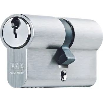 Vložka do dveří FAB Cylindrická vložka 40/55 200RSGDNM, bezpečnostní třída: RC3, 5 stavítek, saténový nikl FA9022005P.1440