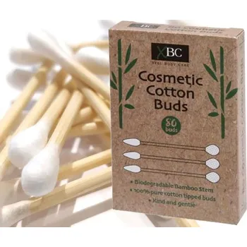 Menstruační tampony XPEL BAMBOO ECO Vatové kosmetické tyčinky 80ks