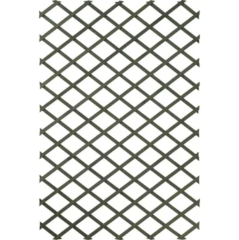 Zahradní dekorace Nature Zahradní treláž 100 x 200 cm dřevo zelená 6041704