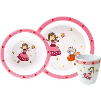 Sada nádobí Melaminová sada dětského nádobí KOUZELNÁ VÍLA